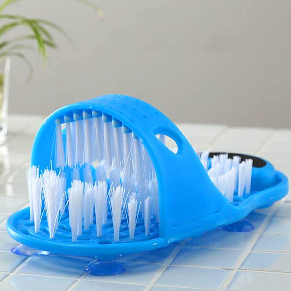 meidong Foot Scrubber Massager Scrub Cleaner Dead Skin Exfoliator Callus Remover for Shower Floor with Pumice Stone and Suction Cups: Health & Personal Care