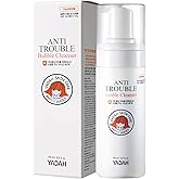 YADAH Anti Trouble Bubble Cleanser 5.07 Ounce, Facial Cleanser with Salicylic Acid for Acne, Vegan Skincare for Sensitive Skin