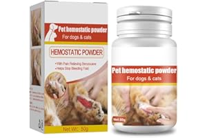 LINLIJIA Styptic Powder Safe for Dogs and Cats Blood Stopper Puppy-Home Profession Aids Supplies Traumatic Hemostatic Powder 