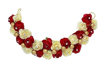 Buy Baal Bridal Gajra For Hair Bun Rose Flower Gajra For Women