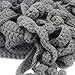 GIANCOMICS Funny Tentacle Octopus Beanie Crochet Knit Beard Hat Fisher Cap Wind Ski Mask Grey