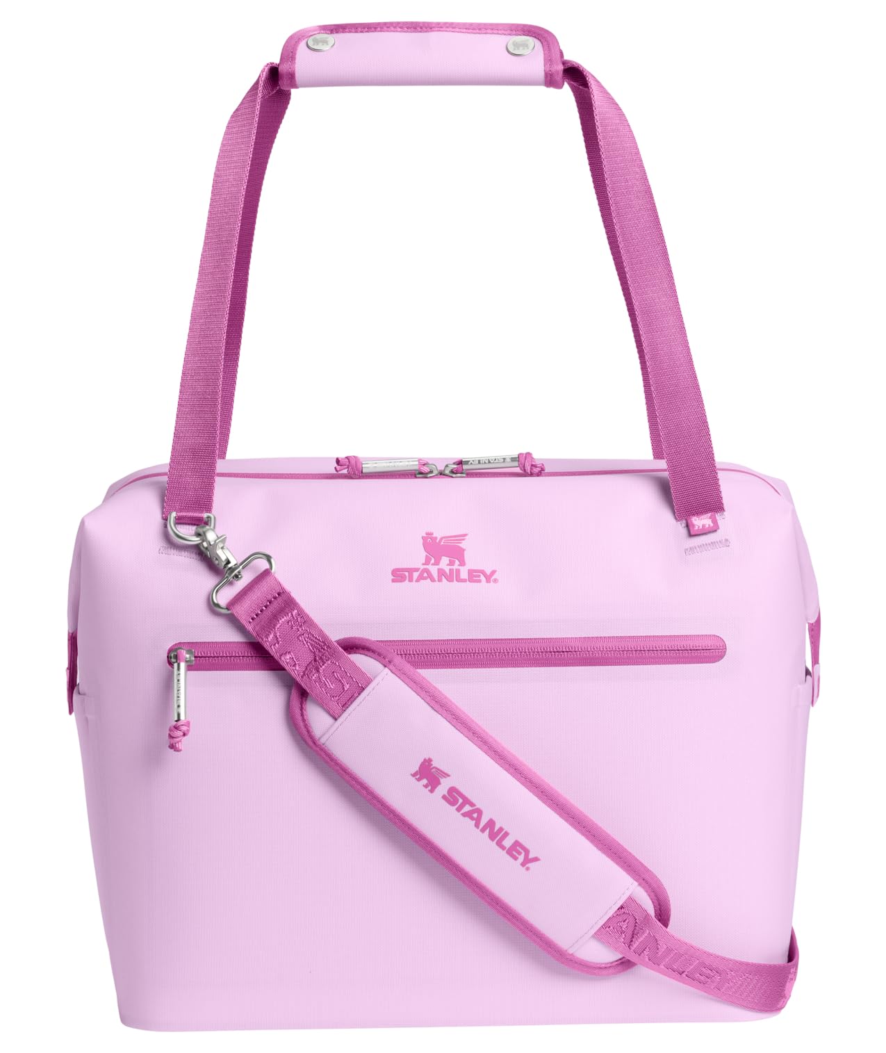 Stanley All Day Julienne Max Soft Cooler Bag and Lunch Box 20 Quarts | 30 Can Cooler with Handles and Strap | Stays Cold for a Day | Insulated Travel Bag with Zipper | BPA-Free | Soft Orchid Image