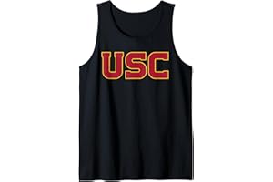 ELITE AUTHENTICS USC Southern Cal Block Logo Officially Licensed Tank Top
