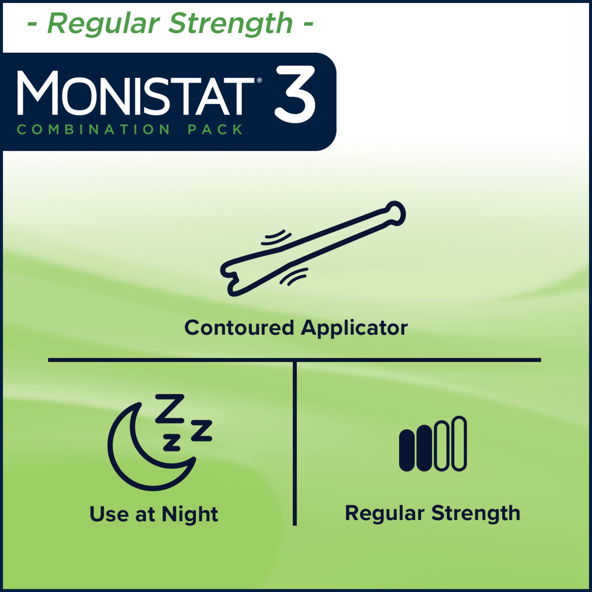 Monistat 3 Day Yeast Infection Treatment for Women, 3 Miconazole Ovule Inserts & External Monistat Anti-Itch Cream Bundle