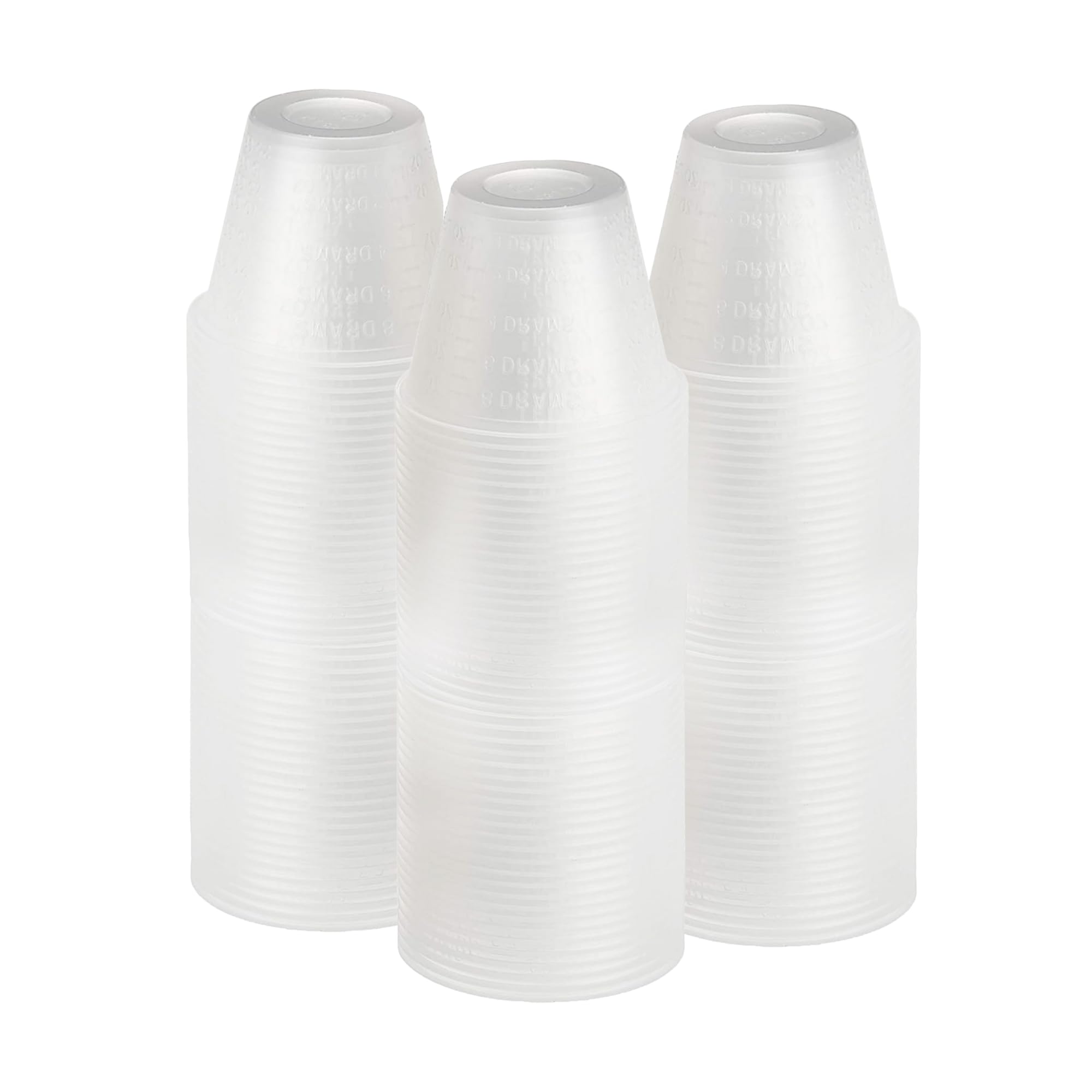 Photo 1 of [300 Count - 1 oz.] Perfect Stix Disposable Graduated Plastic Medicine Cups - For Mixed Pills, Medication Measuring, Resin Mixing, Mouthwash