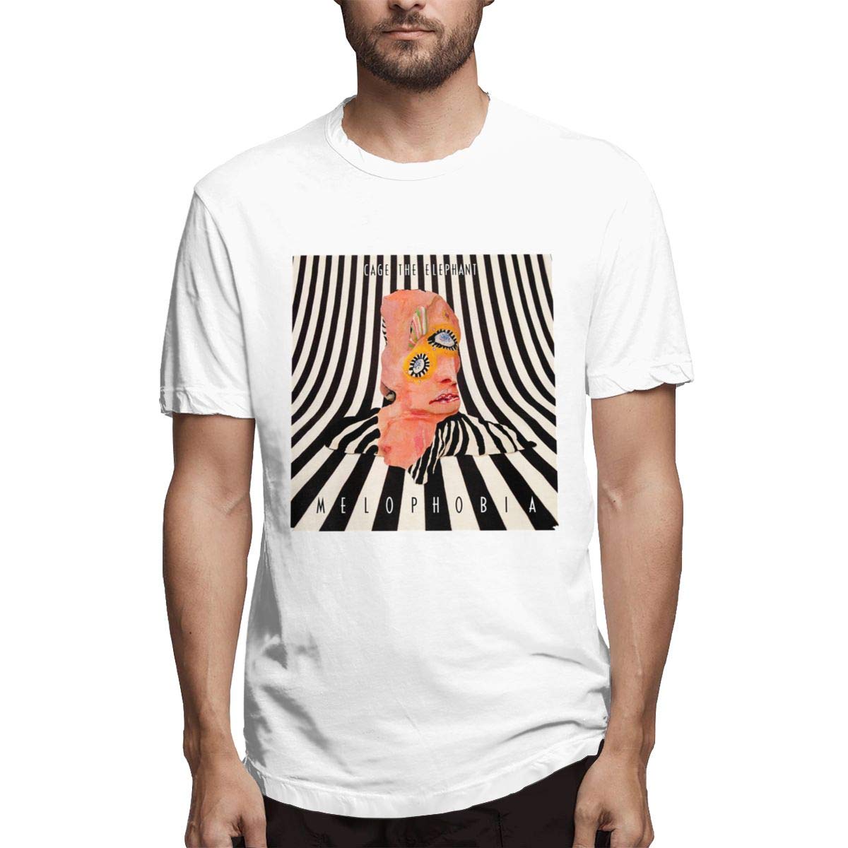 Durable With Cage The Elephant Melophobia Design T Shirt