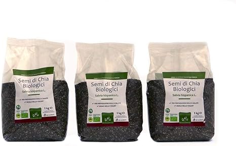 Semillas de Chia Organica - Envasado en atmósfera protectora ...