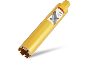 2 1/2 Inch Wet Core Drill Bits, DaduoRi 2.5" Core Bit for Concrete, 14" Drilling Depth, 1-1/4"-7 Thread Diamond Core Bit for 