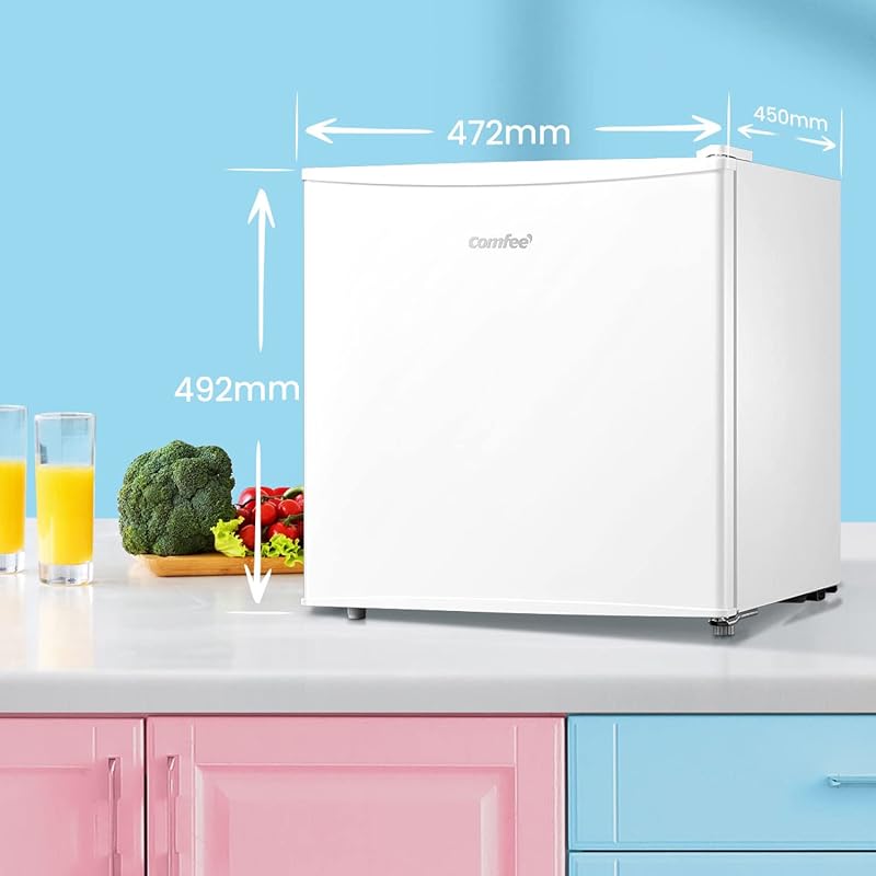 Mini Frigo da Camera 43L con Chiller Box 0-10℃, Bianco