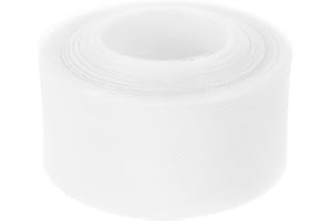 VILLCASE Polyester Horsehair Boning 5cm Wide Stiff Mesh Trim 20m Roll for Dressmaking Craft Sewing Gown