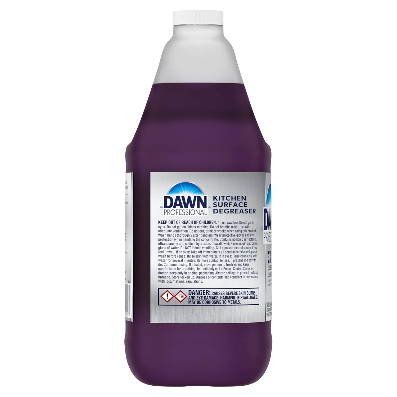P&G Professional DAWN Kitchen Surface Degreaser - 1 GAL (Case of 2) - For Removing Grease Found in Commercial Kitchens & Food Service (Packaging May Vary)
