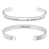 Christian Bracelet for Women Greater is He that is