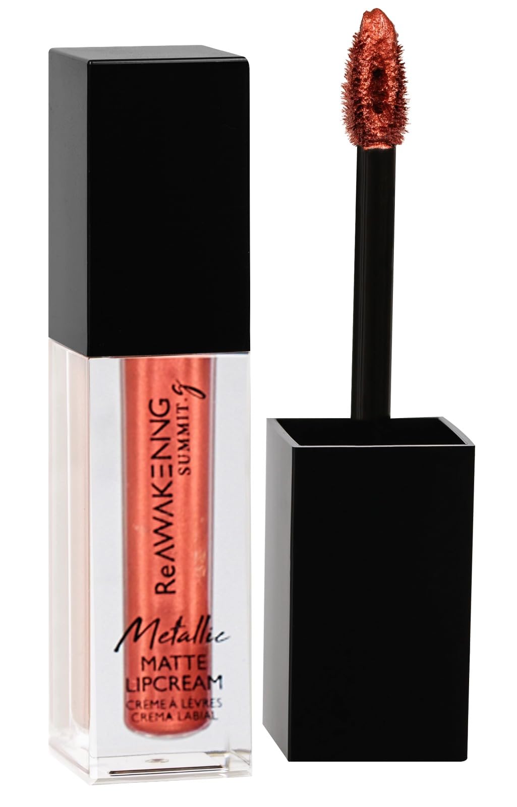 Metallic Matte Lipstick Lipcream with Metallic Shimmer Rich Finish, Light Weight Intense Pigment, Long Lasting Smudge Free Formula with Vitamin E (Malleable)