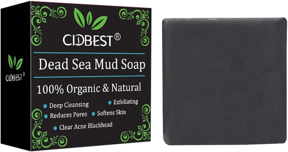 Amazon 洗顔せっけん 死海ミネラル泥 オーガニック石鹸 固形 人気 無添加 スキンケア 美白 洗顔 ボディ 男女兼用 100g Cidbest 洗顔せっけん 通販