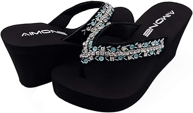 memory foam platform sandals