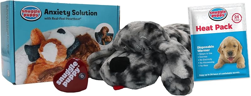 Snuggle Puppy Original Heartbeat Stuffed Toy for Dogs Merle Brand