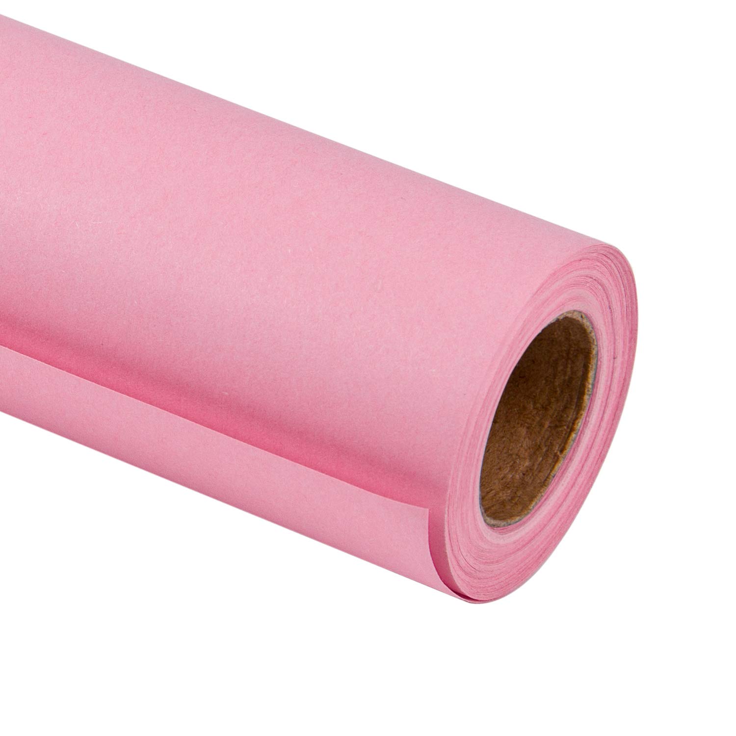 RUSPEPA Pink Kraft Wrapping Paper Heavyweight Paper for Wedding