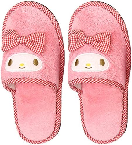 Amazon ニッポンスリッパ マイメロ スリッパ 外縫いマイメロ ギンガムりぼん ピンク 22 24cm ニッポンスリッパ スリッパ 通販