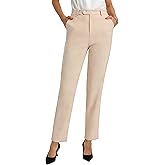 GRACE KARIN Dress Pants Women, High Waisted Wrinkle Free Work Trousers Slacks with Pockets, Office Business Casual Outfits