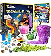 NATIONAL GEOGRAPHIC Mega Science Lab - Science Kit Bundle Pack with 75 Easy Experiments, Featurin...
