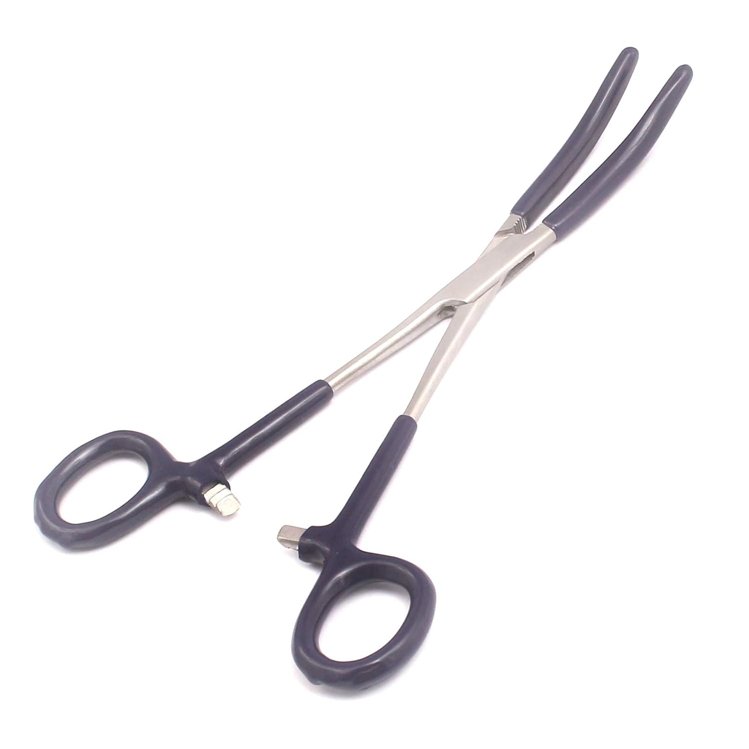 DDP HEMOSTAT Forceps, Curved, 8 INCHES PVC Coated TIP