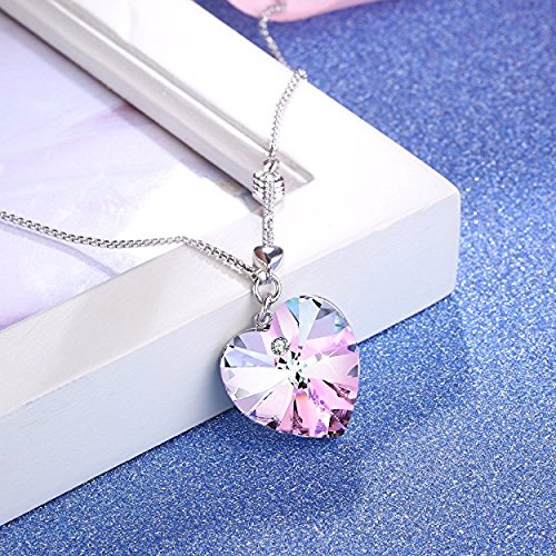 Angelady Collier femme Bijoux composés de cristaux SWAROVSKI Pendentif Idéal (7)
