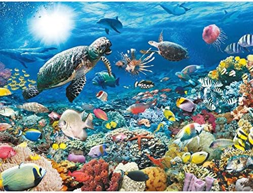 Jigsaw Puzzle 1000 Piece Ocean World DIY Modern Wall Art Unique Gift Home Decor
