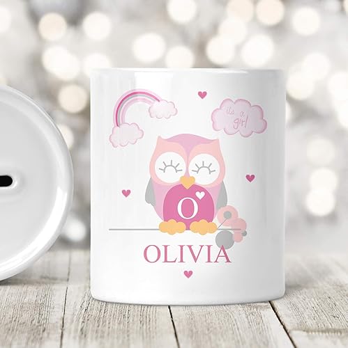 christening money box girl