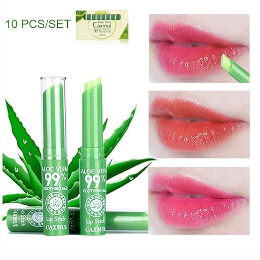 Aloe Vera Lippenbalsam, Feuchtigkeitsspendende pflegende Lippen erleichtern die Lippenpflege Lippenpflegeprodukt (A1)