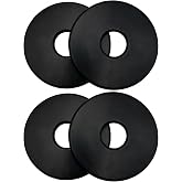 Ypzxola Rubber Bit Guards 4 Pack Horse Bit Guards 8.2mm Inner Hole Soft Flexible Rubber Snug Fit Horse Tack Accessories Prevent Pinching