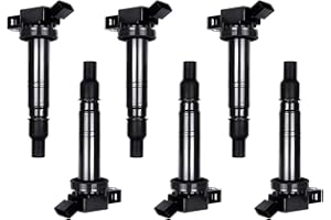 XONGJOJO Set of 6 Ignition Coil Packs Fit for 4.0 V6 2005-2015 Tacoma 2003-2009 4Runner 2005-2011 Tundra 2007-2009 FJ Cruiser 2008-2015 xB 2009-2010 Corolla Replaces# 90919T2005 9091902247 GN10315-12B1 UF495