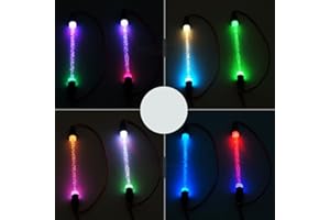 MOHERO 1/10 RC Car Chassis Body LED Light Strip Tube for RC Drifting Car Truck Tank (Multicolor)