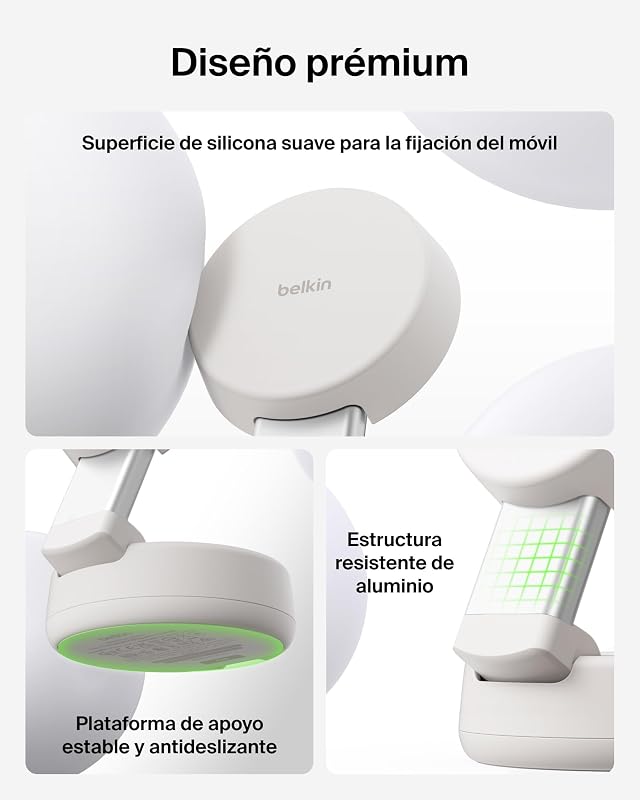 UltraCharge Pro Cargador Inalámbrico Magnético 2 en 1 Qi2 25W Arena
