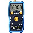 Digital Multimeter Tint Meter Transmission Multi Voltage Temperature Measurements Electromagnetic Radiation Automatic Range Recognition with Backlight (EF Function)
