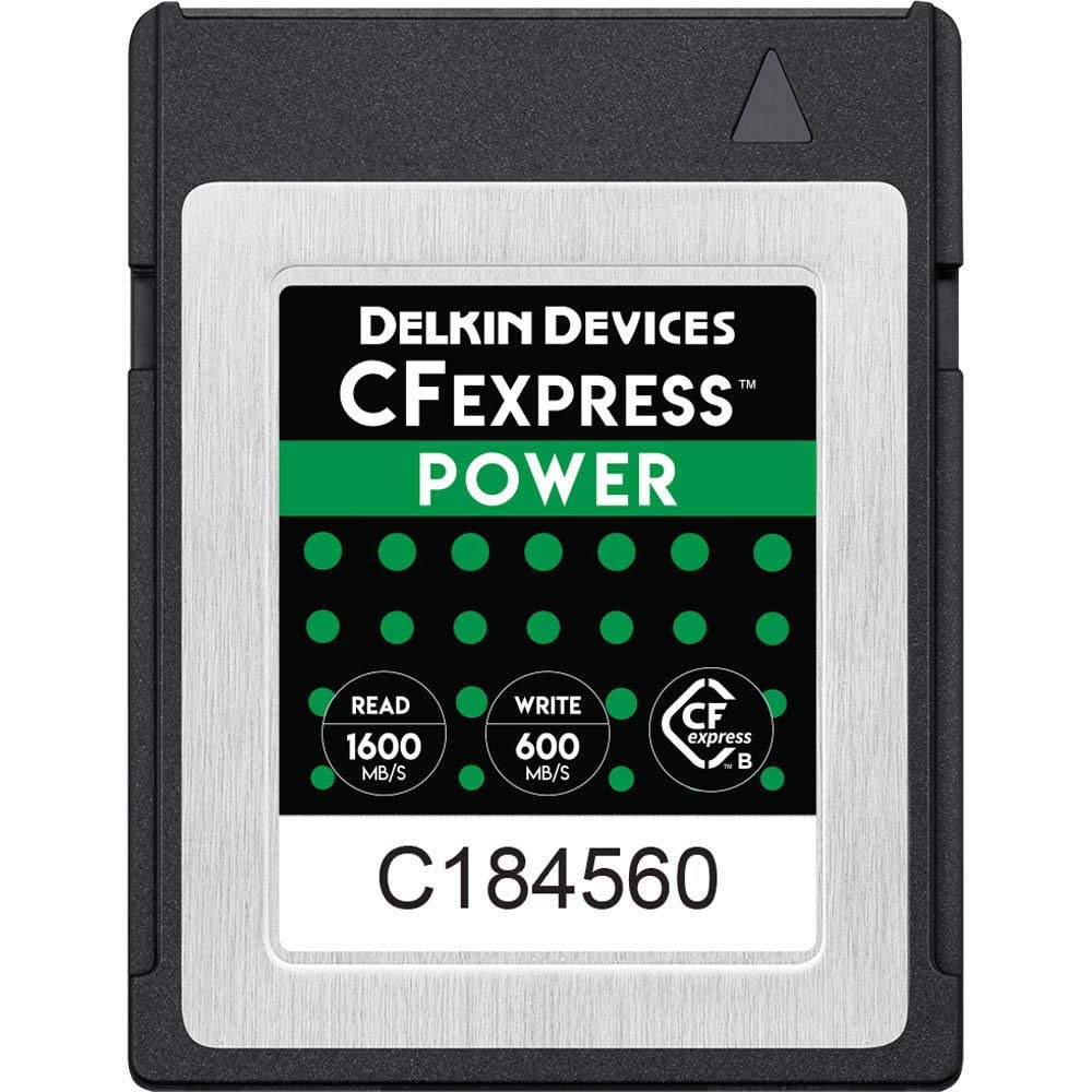 Delkin Devices 256GB POWER CFexpress Type B Memory Card (DCFX1-256)