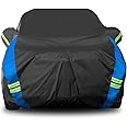 Avecrew SUV Car Cover Waterproof All Weather for Automobiles, Outdoor Heavy Duty Full Exterior SUV Covers (Length: 193"-208")