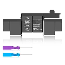 YXKC A1502 Battery Replcaement A1582 for MacBook