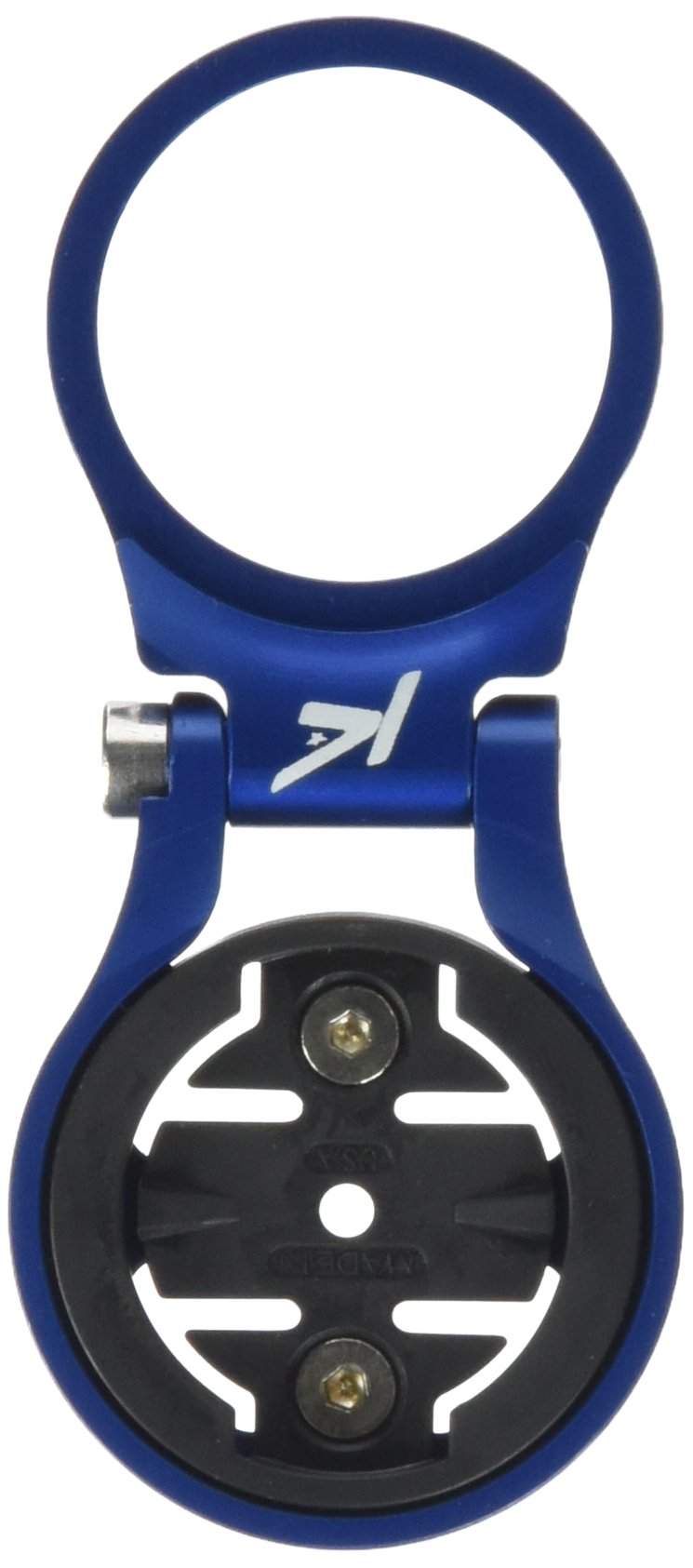 K-Edge Adjustable Stem Mount for Garmin Edge in Blue Blue