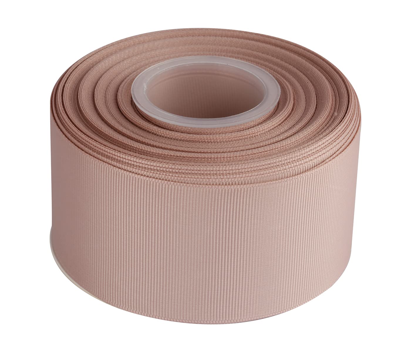 Joycrosso 50mm width Grosgrain Ribbon 22 Meters-Roll Set for Gift Wrapping Party Favor Hair Braids Baby Shower Decoration Craft Supplies, Vanilla