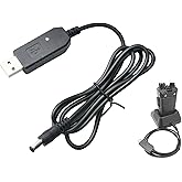 Mengshen Baofeng Cable cargador USB para Baofeng UV-5R UV-5RA UV-5RE UV-6R UV-82 BF-F8HP UV-82HP UV-5X3 Walkie Talkie Radio M