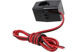 Clamp Current Transformer Sensor,Miniature Split Ferrite Core Clamp Current Sensor for 5G Network Detection(200A/5A)