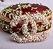 Justcharms Parrty Office Flower Small Faux Pearl pin crystal brooch White