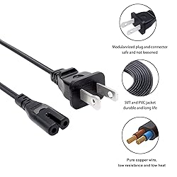 8ft Power Cord Replacement for Sony HT-S40R S100F