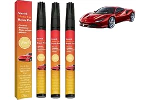 BERTHG 3pc Magic Car Scratch Removal Pen & Weatherproof Touch Up Paint Pen Car Scratch Remover Pen for dark Car -The Magic Pen black Cars