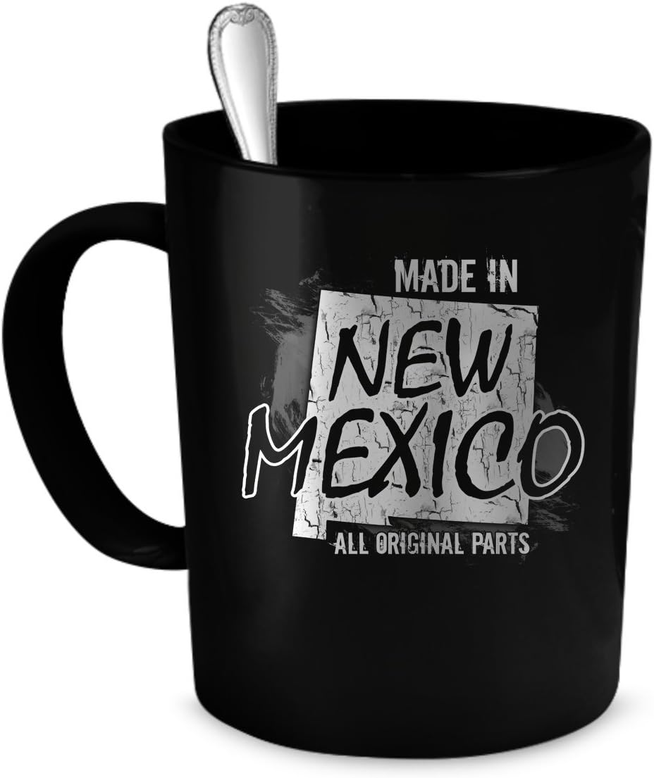 New Mexico Coffee Mug. New Mexico gift 11 oz. black