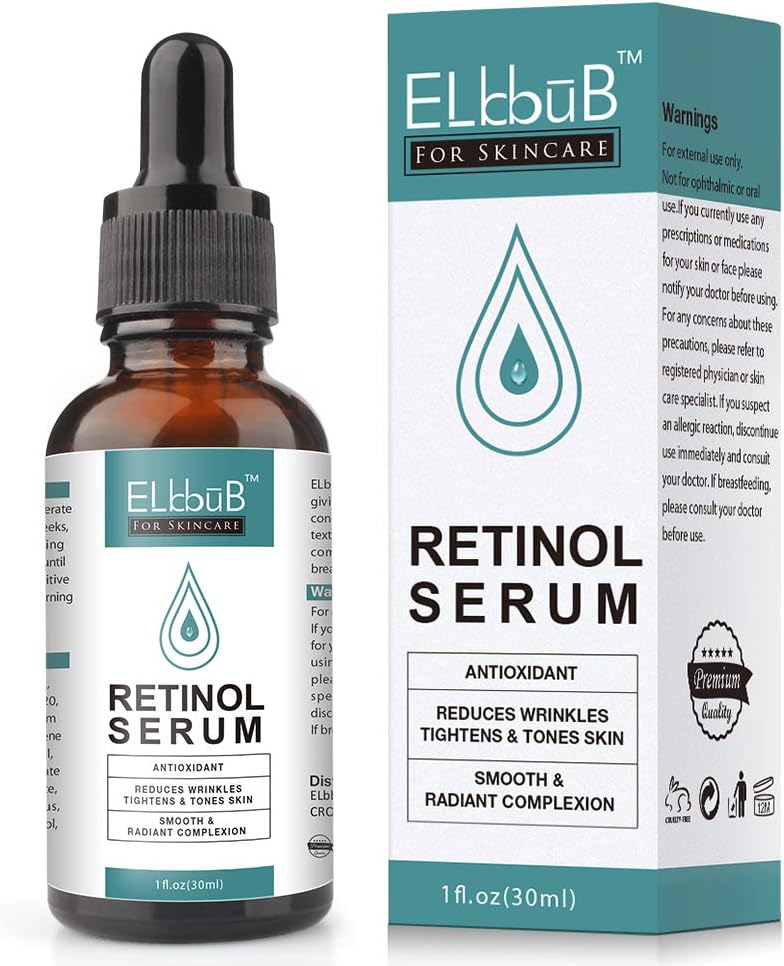 Retinol Serum, Retinol Liposome Delivery System with Hyaluronic Acid