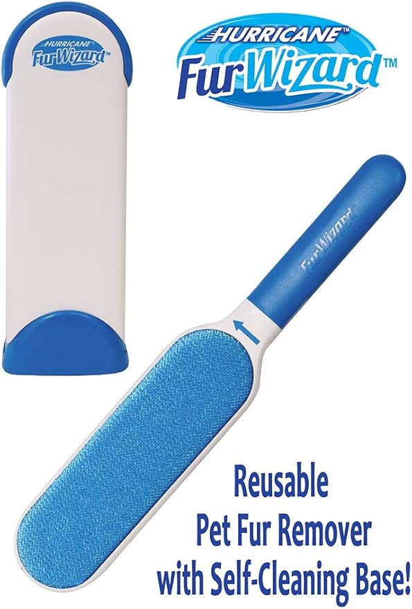 Original & Official Hurricane Fur Wizard Pet Fur & Lint Remover by HurricaneCanadian Edition