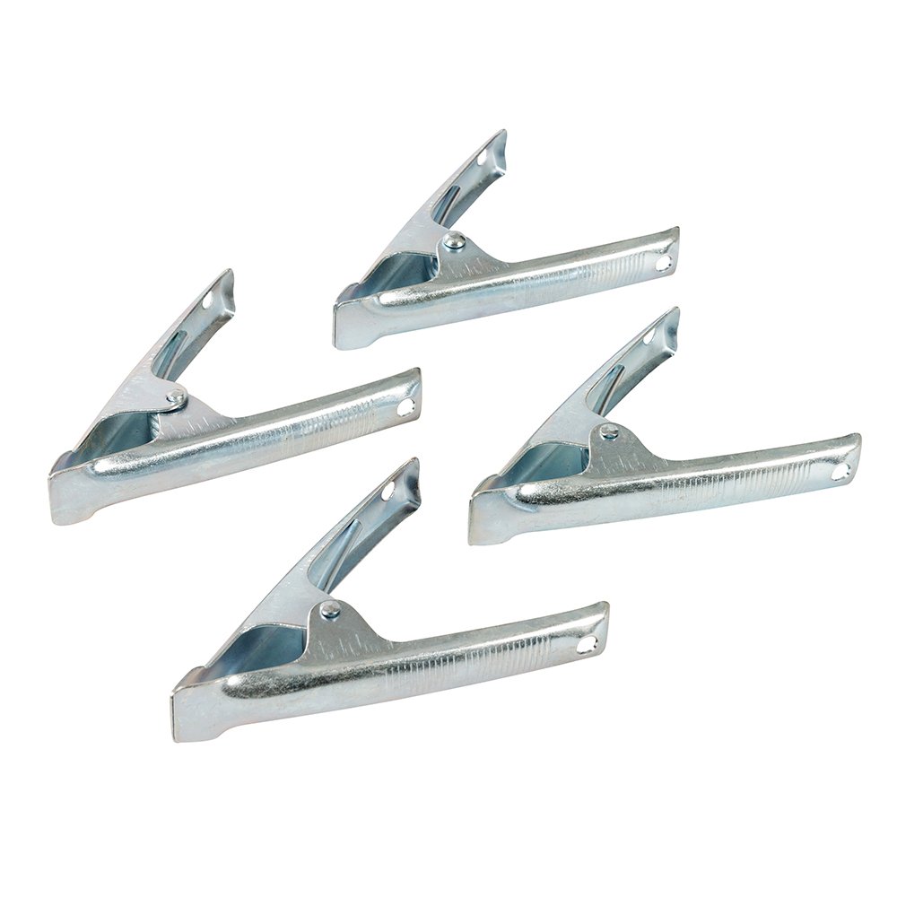 Silverline 878971 Stall Clips 4pk 50 mm Jaw