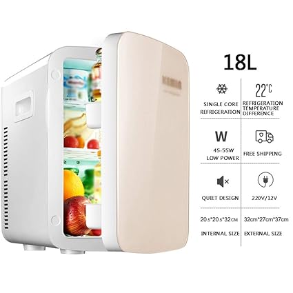 Amazon.es: WYJW Refrigerador para Autos 18 l Refrigerado, Mini ...
