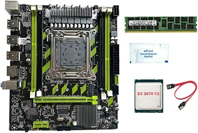 Wresetly X79G Motherboard E5 2670 V2 CPU 4GB DDR3 RAM M.2 NVME LGA2011